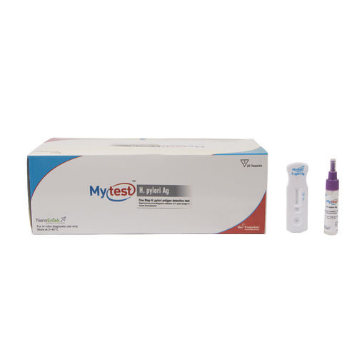 Набор для теста бактерия Helicobacter pylori - Mytest - Biofootprints Healthcare Pvt Ltd - на желудочно-кишечные заболевания / на антигены / для кала