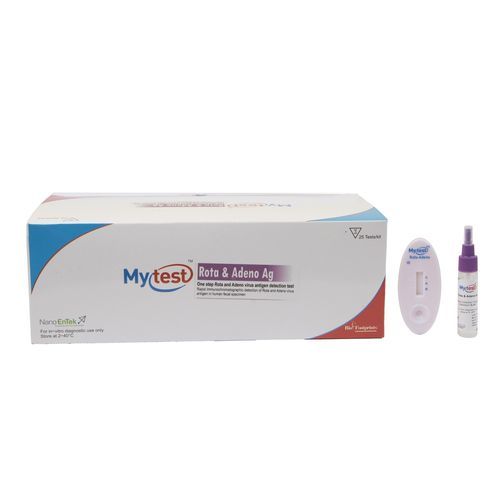 Набор для теста ротавирус - Mytest - Biofootprints Healthcare Pvt Ltd - на желудочно-кишечные заболевания / на антигены / аденовируса