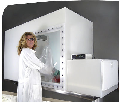 Лабораторный инкубатор с CO2 - I-GLOVE - BioSpherix Ltd. - с O2 / клеточной культуры / напольный