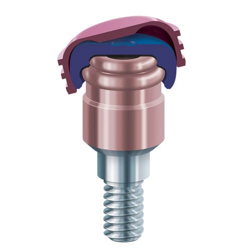 Комплект стоматологических абатментов из титана - LOCATOR R-Tx® - Zest Dental Solutions - анатомический / Locator®