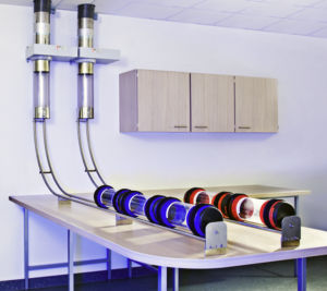 Система пневматических трубок для больниц - Bench Stations - Aerocom UK