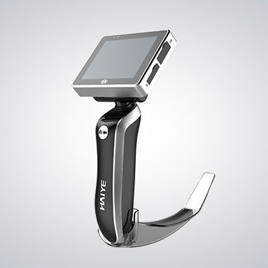 Видеоларингоскоп для одноразового использования - HYHJ-1330 II - Xi'an Haiye Medical Equipment - с лезвием / со встроенным видеомонитором