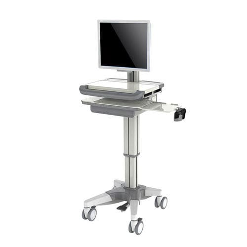 Медицинская компьютерная тумба - FG-H-13 - Fangge Medical - мобильная / модульная / защищенная