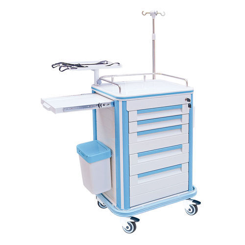 Тележка для больниц - FG-A-05 - Fangge Medical - для неотложной помощи / для инструментов / для дефибриллятора