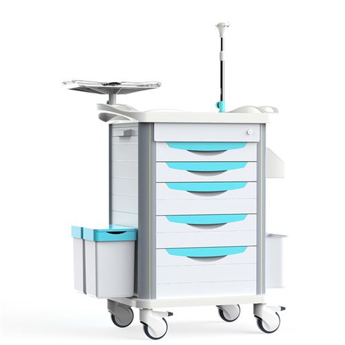 Тележка для больниц - FG-S-01 - Fangge Medical - для неотложной помощи / для инструментов / для дефибриллятора