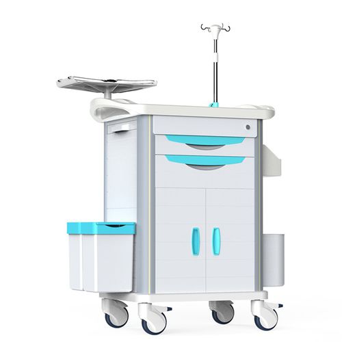 Тележка для больниц - FG-S-02 - Fangge Medical - для неотложной помощи / для инструментов / для дефибриллятора