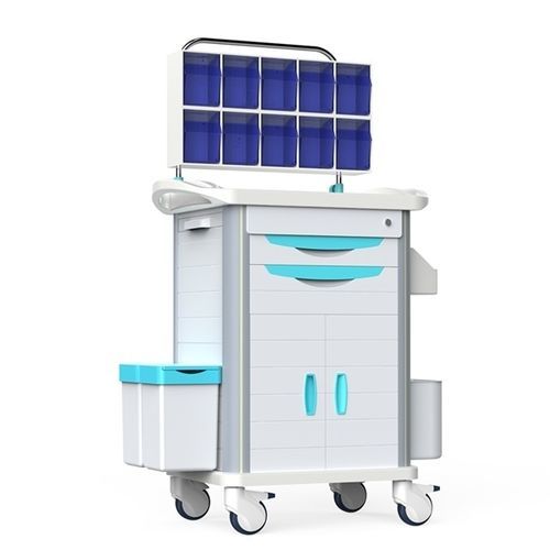Тележка для больниц - FG-S-04 - Fangge Medical - для анестезии / для аптеки / с мусорным контейнером