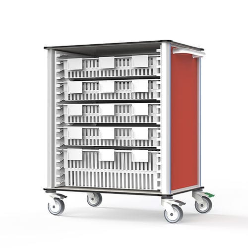 Шкаф для хранения - FG-PW-C609001 - Fangge Medical - для трансфера пациента / для снабжения / для распределения