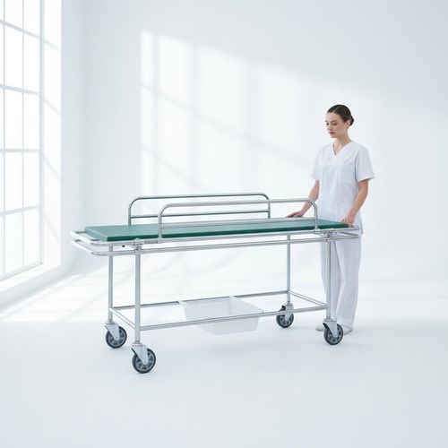 Тележка для трансфера пациента - B02 - Fangge Medical - для трансфера пациента / из нержавеющей стали / со штативом для внутривенных вливаний
