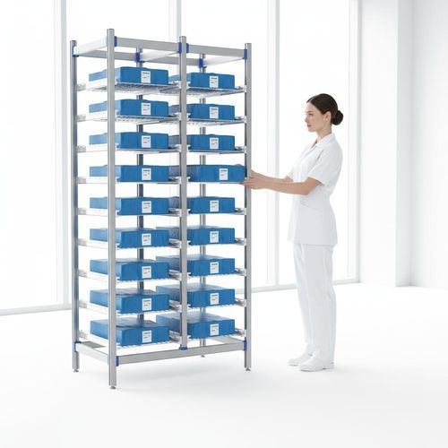 Модульный стеллаж - FG-L-4009F02 - Fangge Medical - для бака / для корзины / фармацевтический