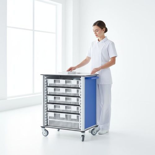 Шкаф для хранения - FG-PW-C609001 - Fangge Medical - для трансфера пациента / для снабжения / для распределения