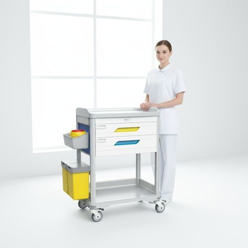 Медицинская тележка - FG-V-06 - Fangge Medical - для медицинского ухода / из алюминия / из пластика