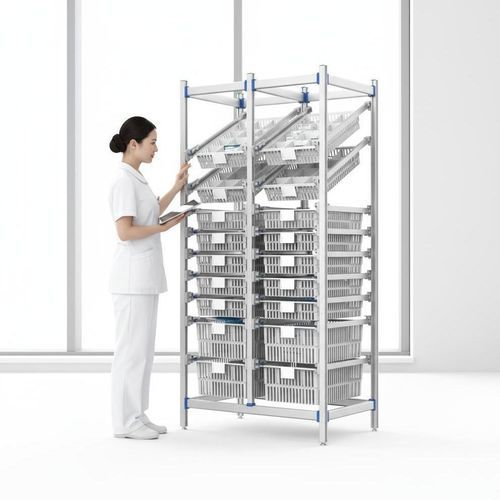 Стеллаж для хранения из алюминия - FG-P-4009F02 - Fangge Medical - модульный / высокая плотность