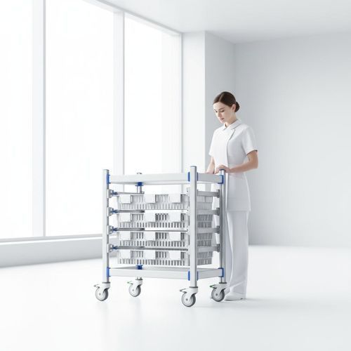Хирургическая тележка - FG-PW-6004F - Fangge Medical - для расходных материалов / для хранения / из алюминия