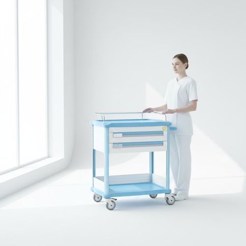 Тележка для больниц - FG-B-02 - Fangge Medical - для аптеки / из нержавеющей стали / из пластика