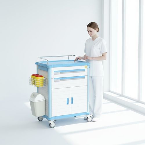 Медицинская тележка - FG-B-06 - Fangge Medical - для аптеки / для медицинского ухода / из нержавеющей стали