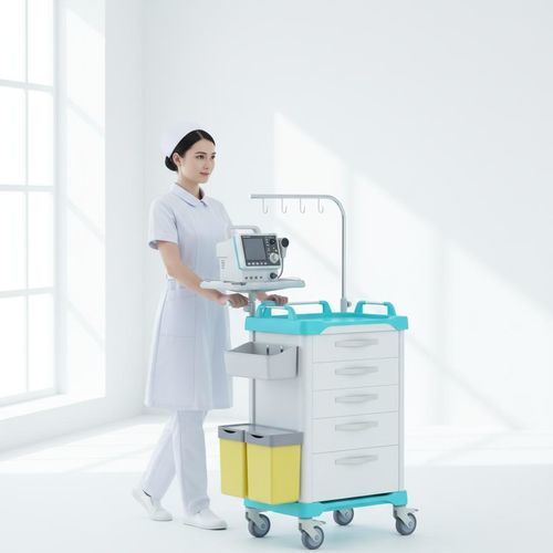 Тележка для неотложной помощи - FG-L-01 - Fangge Medical - для интенсивной терапии / для операционного зала / для больниц