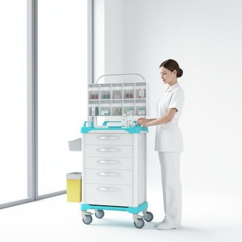 Тележка для неотложной помощи - FG-L-02 - Fangge Medical - для интенсивной терапии / для анестезии / для операционного зала