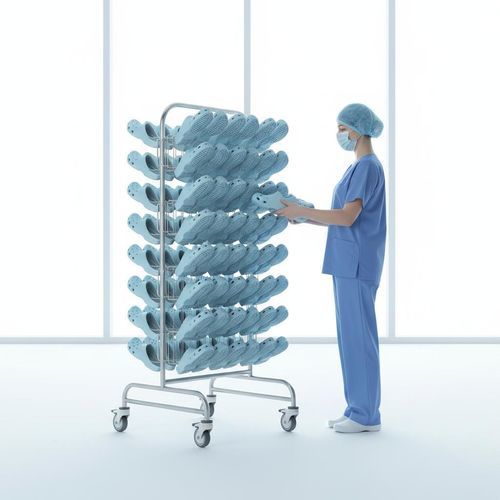 Стеллаж для хранения на роликах - B27 - Fangge Medical - из нержавеющей стали / модульный