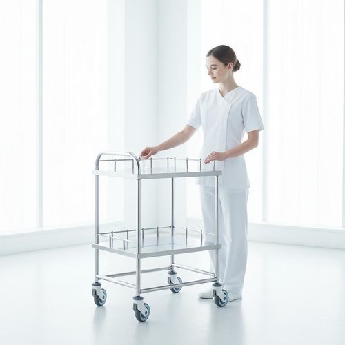 Тележка для больниц - B19 - Fangge Medical - для инструментов / транспортная / из нержавеющей стали