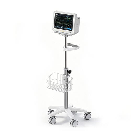Тележка для больниц - FG-14 - Fangge Medical - для монитора / из алюминия / из пластика
