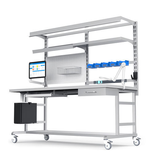 Стол для инструментов на операционный стол - D20A - Fangge Medical - из нержавеющей стали