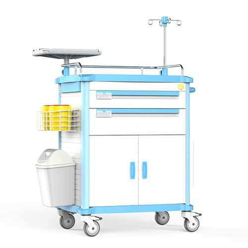 Тележка для больниц - FG-A-06 - Fangge Medical - для неотложной помощи / для инструментов / для дефибриллятора