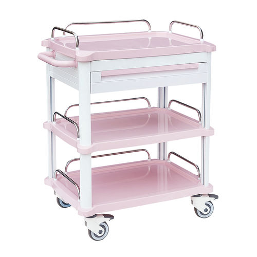Медицинская тележка - HS-C-02 - Shandong HESOURCE Medical Equipment - для общего применения / для медицинского ухода / служебная