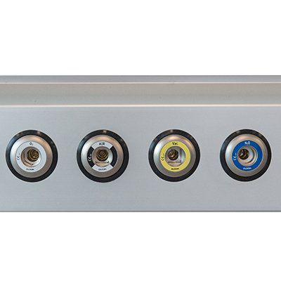 Выпускное отверстие DIN - PM0143E - GLOOR MEDICAL - воздуха / N2O / O2