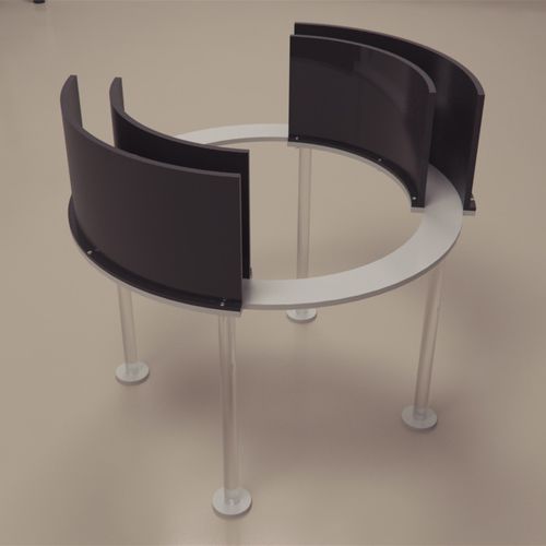 Приподнятый крестообразный лабиринт - MazeEngineers - в форме нуля / для поведенческих исследований / для мышей