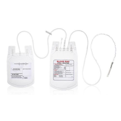 Двойной пакет с кровью - WEGO Medical - ЦФДА-1 (CPDA-1) / из ПВХ / WB-SP
