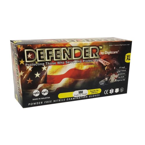 Перчатка из латекса - Defender™ - Digitcare Corporation - нитриловая / медицинская / неопудренная