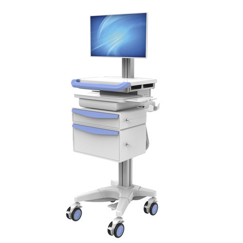 Медицинская тележка - PMB-00 - Fujian Secure Medical Technology - для медикамента / для распределения лекарств / для медицинского ухода