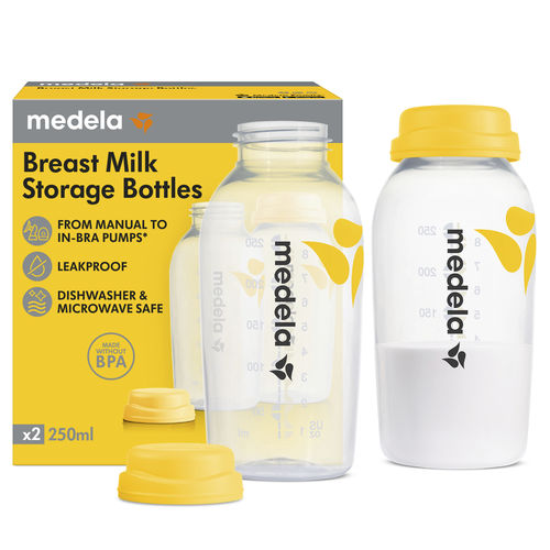 Бутылочка с соской без бисфенола А - MEDELA - стерилизируемая