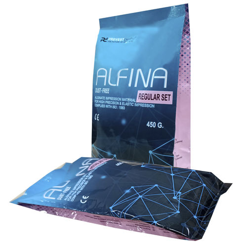 Альгинатный стоматологический материал - ALFINA - PREVEST DENPRO LIMITED - для зубных мостов / для зубных коронок / ортодонтический