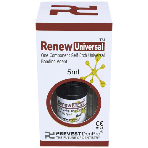 Стоматологический адгезив для восстановления зубов - Renew Universal - PREVEST DENPRO LIMITED - фотополимеризуемый / с химическим сцеплением / жидкость