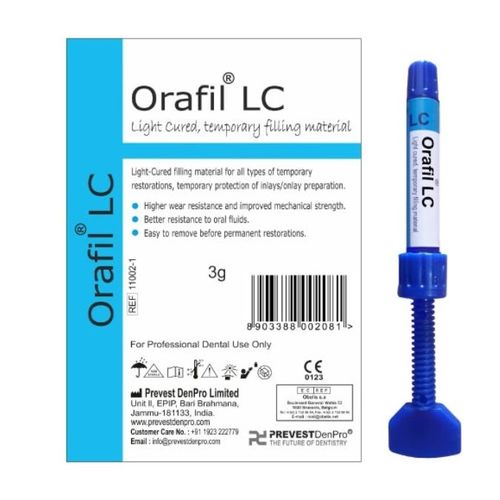 Стоматологический материал из полимера - Orafil-LC - PREVEST DENPRO LIMITED - для восстановления зубов / для распломбирования канала / для уплотнения каналов