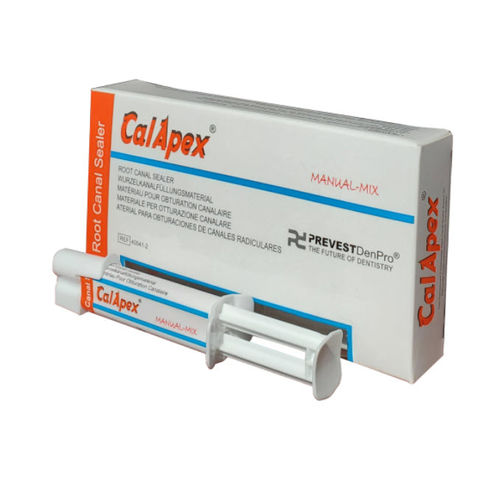 Эндодонтический стоматологический материал - CalApex® - PREVEST DENPRO LIMITED - из гидроксида кальция / из гуттаперчи / для восстановления зубов