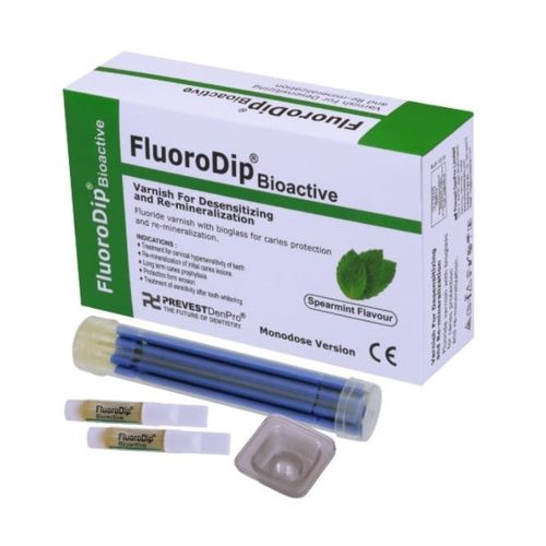 Стоматологический материал фторида - FluoroDip® - PREVEST DENPRO LIMITED - лак / для восстановления зубов / жидкость