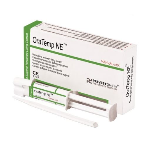 Стоматологический адгезив для зубных мостов - OraTemp NE™ - PREVEST DENPRO LIMITED - для зубных коронок / для стоматологических вкладок / для стоматологических накладок