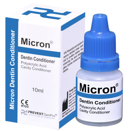Стоматологический материал полиакриловая кислота - Micron® - PREVEST DENPRO LIMITED - для восстановления зубов / жидкость