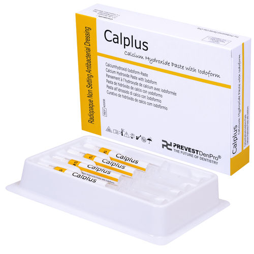 Стоматологический материал из гидроксида кальция - Calplus - PREVEST DENPRO LIMITED - для восстановления зубов / для распломбирования канала / рентгеноконтрастный