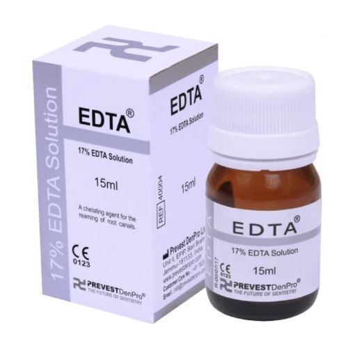 Стоматологический материал из полимера - EDTA® - PREVEST DENPRO LIMITED - для восстановления зубов / эндодонтический / жидкость