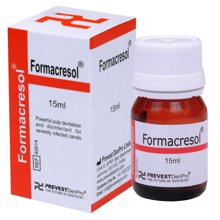 Стоматологический материал из полимера - Formacresol - PREVEST DENPRO LIMITED - для лечения корневых каналов / жидкость
