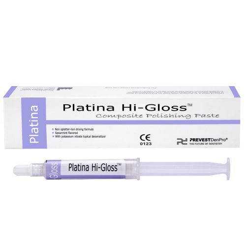 Стоматологический материал оксид алюминия - PLATINA HI-GLOSS - PREVEST DENPRO LIMITED - из полимера / для восстановления зубов