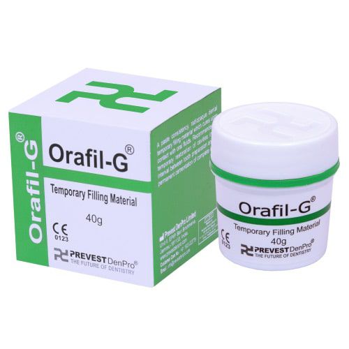 Стоматологический материал сульфат цинка - ORAFIL G - PREVEST DENPRO LIMITED - для зубных мостов / для зубных коронок / для распломбирования канала