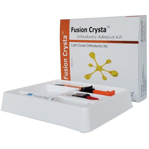 Стоматологический адгезив для ортодонтических скоб - Fusion Crysta™ - PREVEST DENPRO LIMITED - фотополимеризуемый