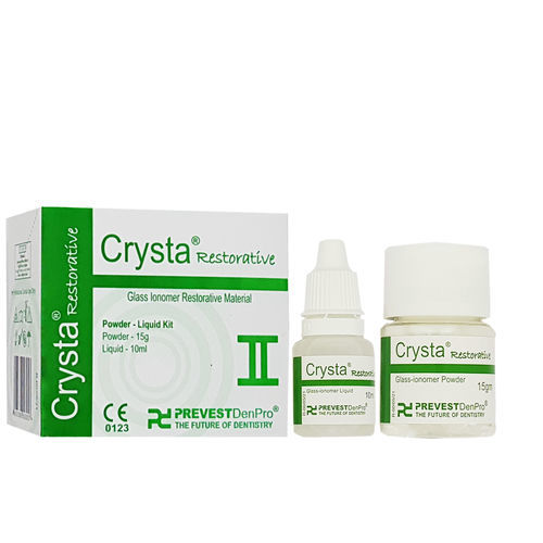 Стоматологический адгезив для реставрации - Crysta® Restorative - PREVEST DENPRO LIMITED - стеклоиономер