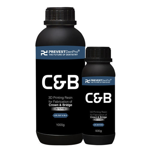 Стоматологический материал из полимера - C&B-Interim - PREVEST DENPRO LIMITED - для зубных мостов / для зубных коронок / для стоматологических вкладок