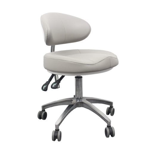 Кресло хирурга с регулируемой высотой - JG-B2 - FOSHAN JINGLE MEDICAL EQUIPMENT CO., LTD - мобильное / пневматическое / из нержавеющей стали